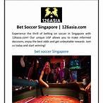 bet soccer online singapore